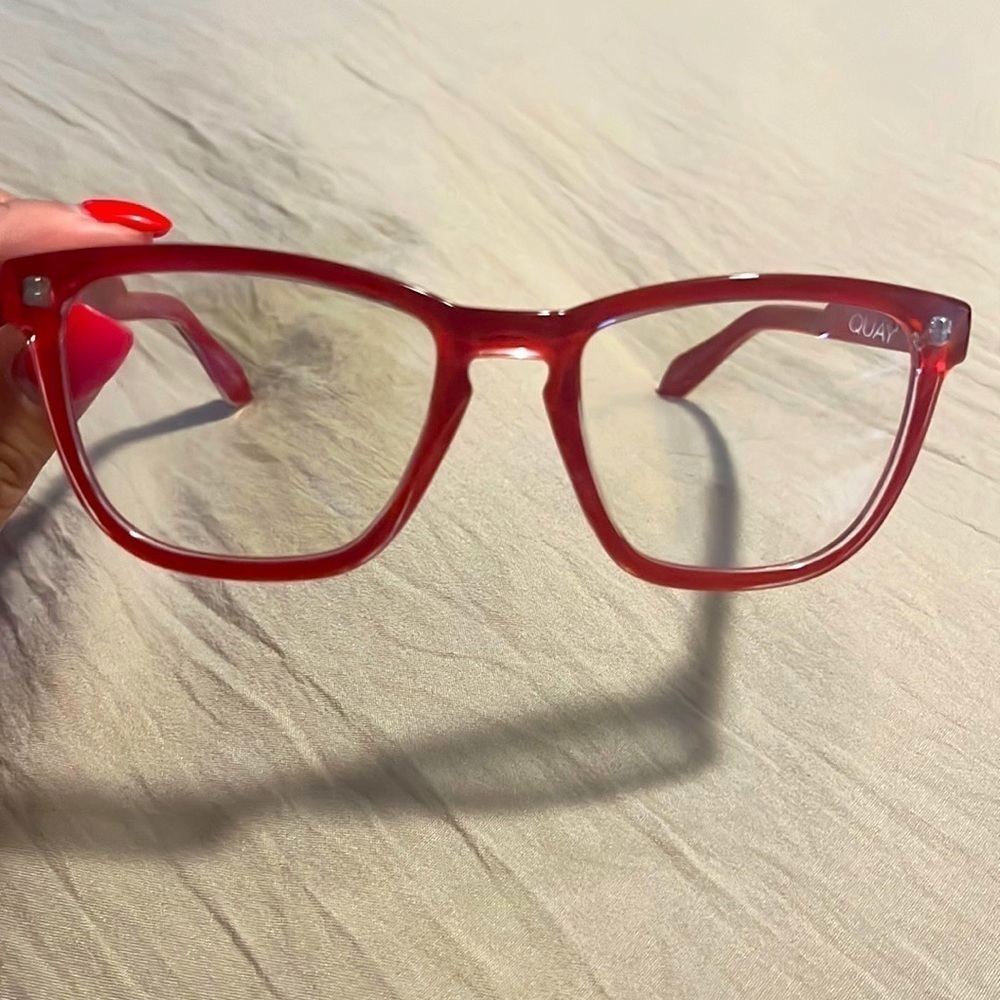 Quay Australia Hardwire frame, blue  light readers